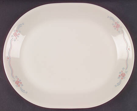 English Breakfast (Corelle) 12" Oval Serving Platter