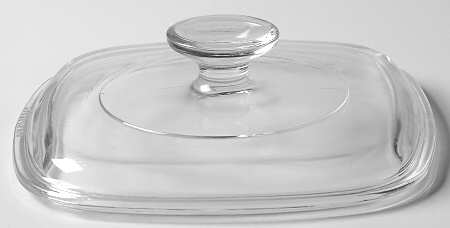 English Breakfast (Corelle) Lid for 1.5 Quart Square Casserole