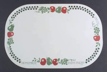 Farm Fresh Reversible Vinyl Placemat