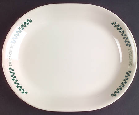 Farm Fresh 12" Oval Serving Platter