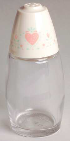Forever Yours (Corelle) Glassware Pepper Shaker & Lid by Corning Corelle