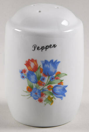 Fresh Cut (Green Trim, Corelle) Pepper Shaker