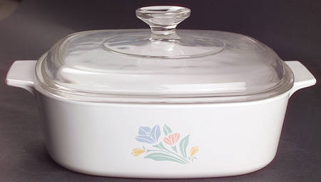 Friendship (Corelle) 2 Quart Square Casserole with Lid