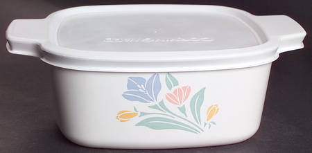 Friendship (Corelle) 1.5 Quart Square Casserole with Lid