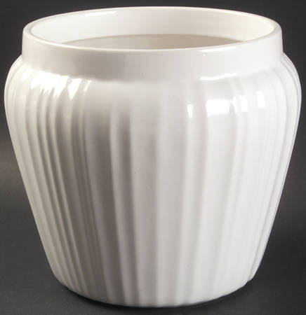 French White Cookie Jar No Lid