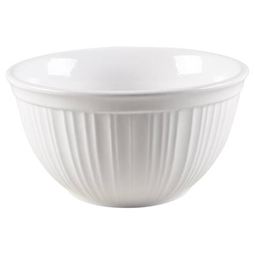 French White 10" Mixing Bowl