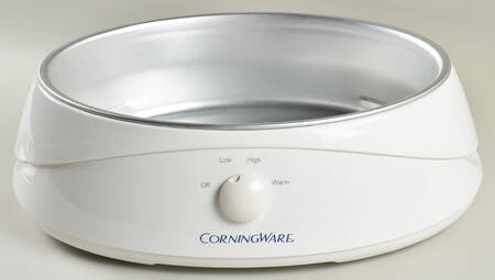 French White 4 Qt Programmable Slow Cooker W/No Lid Or Insert