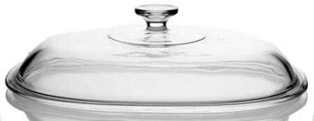French White Lid for 4 Qt Oval Casserole