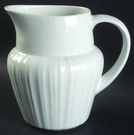 French White 80 Oz Pitcher