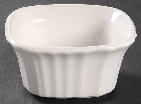 French White Square Ramekin