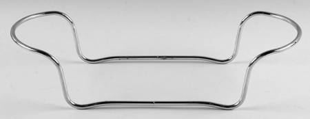 French White Metal Stand for 2.5 Qt Oval Covered Casserole