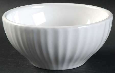French White Fruit/Dessert (Sauce) Bowl