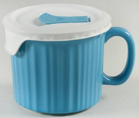 French White Mug & Vented Plastic Lid