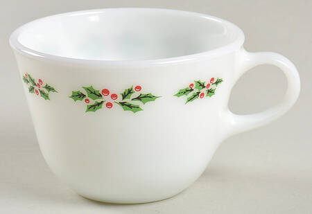 Holly Days (Corelle) Flat Cup
