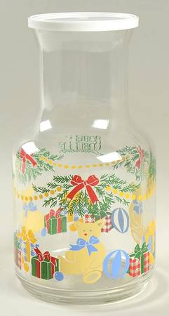Holiday Magic (Corelle) Glassware Carafe with Lid