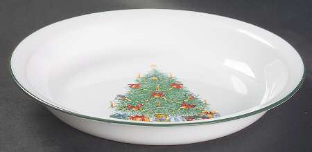 Holiday Magic (Corelle) Pie Serving Plate
