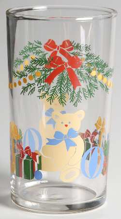 Holiday Magic (Corelle) Glassware Juice