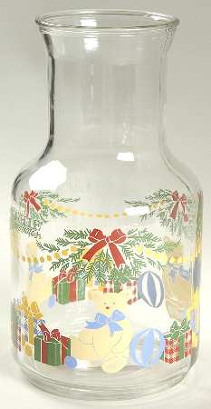 Holiday Magic (Corelle) Glassware Carafe, No Lid