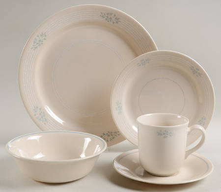 Lace Bouquet (Corelle) 5 Piece Place Setting