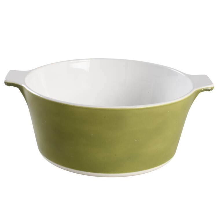 Lynwood Green 1.75 Qt Round Covered Casserole No Lid