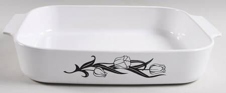 Lyrics Black 12" Rectangular Roaster