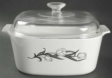 Lyrics Black 5 Quart Square Casserole with Glass Lid