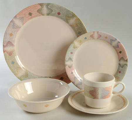 Mirage (Corelle) 5 Piece Place Setting