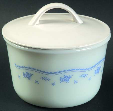Morning Blue (Corelle) Sugar Bowl & Lid
