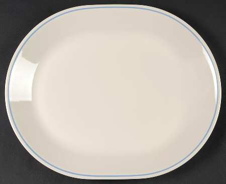 Needlepoint (Corelle) 12" Oval Serving Platter