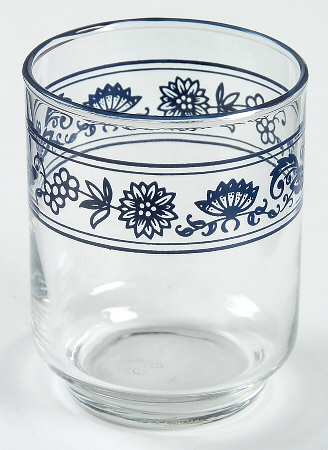 Old Town Blue (Corelle) 6 Oz Glassware Juice