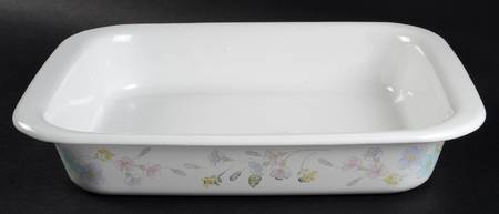 Pastel Bouquet (Corelle) 12" Rectangular Roaster