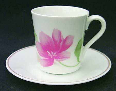 Pacifica (Corelle) Flat Cup & Saucer Set