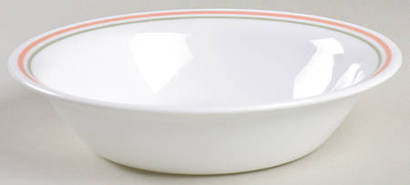Peach Floral (Corelle) Coupe Soup Bowl