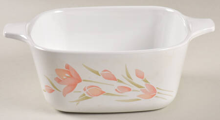 Peach Floral (Corelle) Petite Pan No Lid