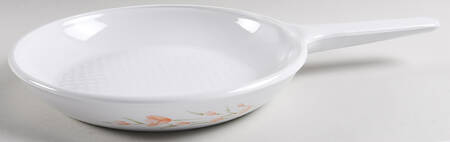 Peach Floral (Corelle) Skillet No Lid