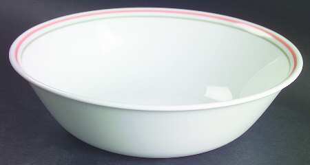 Peach Floral (Corelle) 8" Round Vegetable Bowl