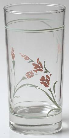 Peach Garland (Corelle) 10 Oz Glassware Tumbler