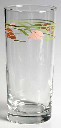 Peach Garland (Corelle) 16 Oz Glassware Tumbler