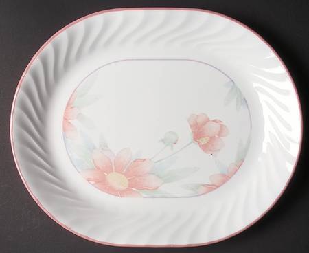 Peony 12" Oval Serving Platter