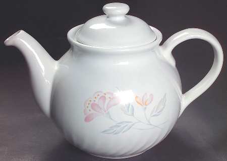 Pink Trio (Corelle) Teapot & Lid