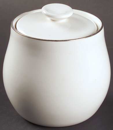 Platinum Edge (Centure, Coupe) Sugar Bowl & Lid