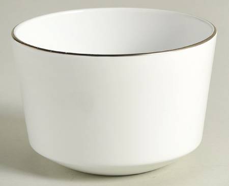 Platinum Edge (Centure, Rim) Open Sugar Bowl