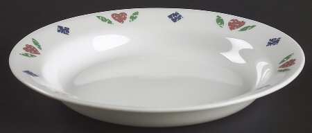 Quilt (Corelle) Rim Soup Bowl