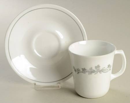 Ribbon Bouquet (Corelle) Mug/Cup & Saucer Set