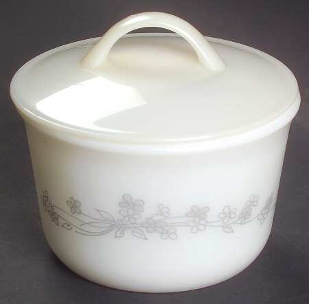 Ribbon Bouquet (Corelle) Sugar Bowl & Lid