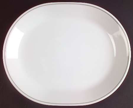 Ribbon Bouquet (Corelle) 12" Oval Serving Platter