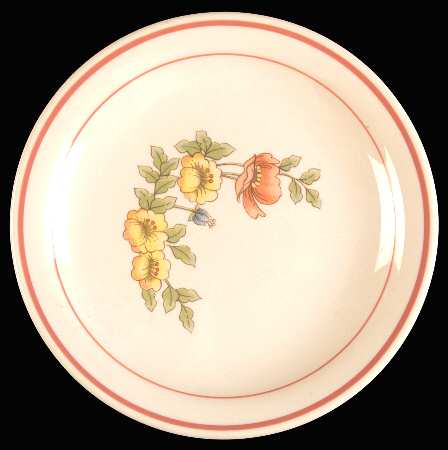 Royal Garden Salad Plate