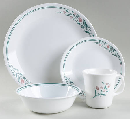Rosemarie (Corelle) 32 Piece Estate Set