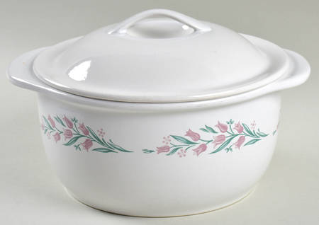Rosemarie (Corelle) 1.5 Qt Round Covered Casserole