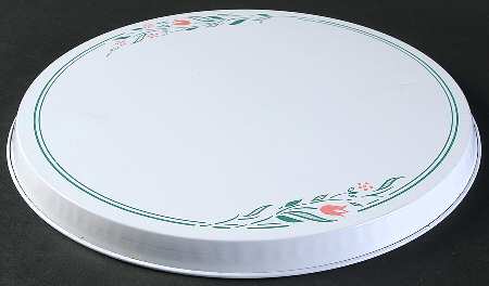 Rosemarie (Corelle) 10" Individual Tin Round Stove Cover
